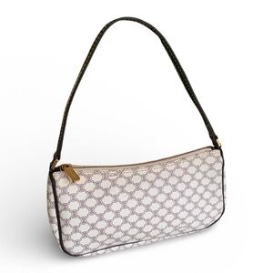 CELINE Macadam Triomphe Monogram Pochette Shoulder Bag Vintage